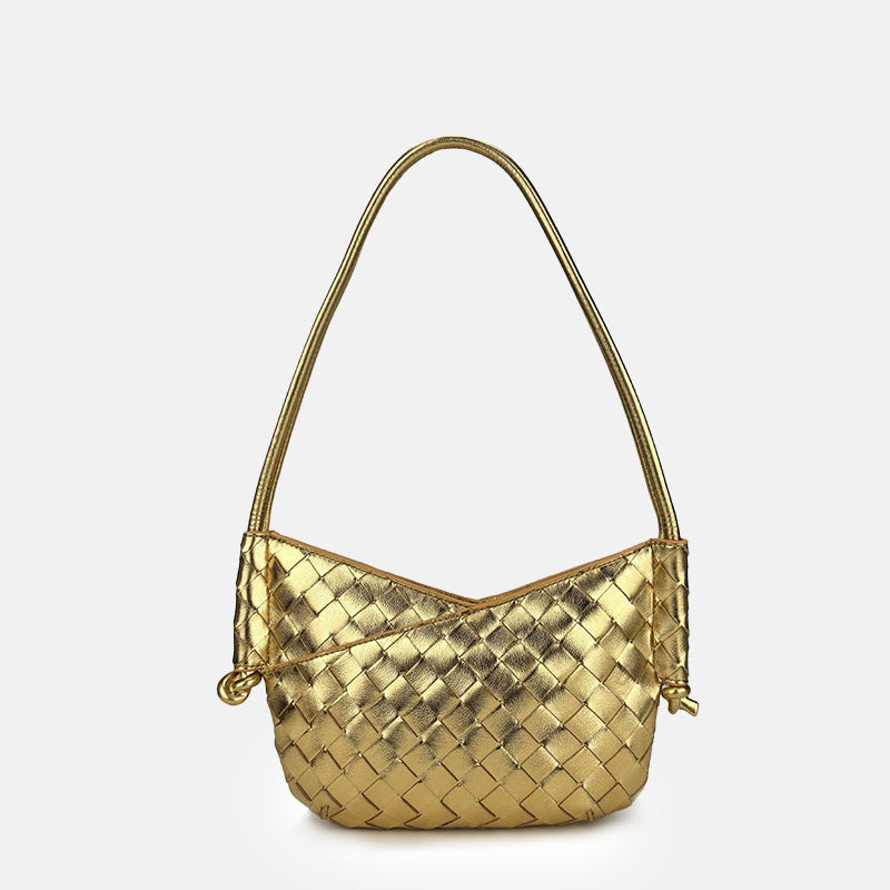 Sky Woven Shoulder Bag