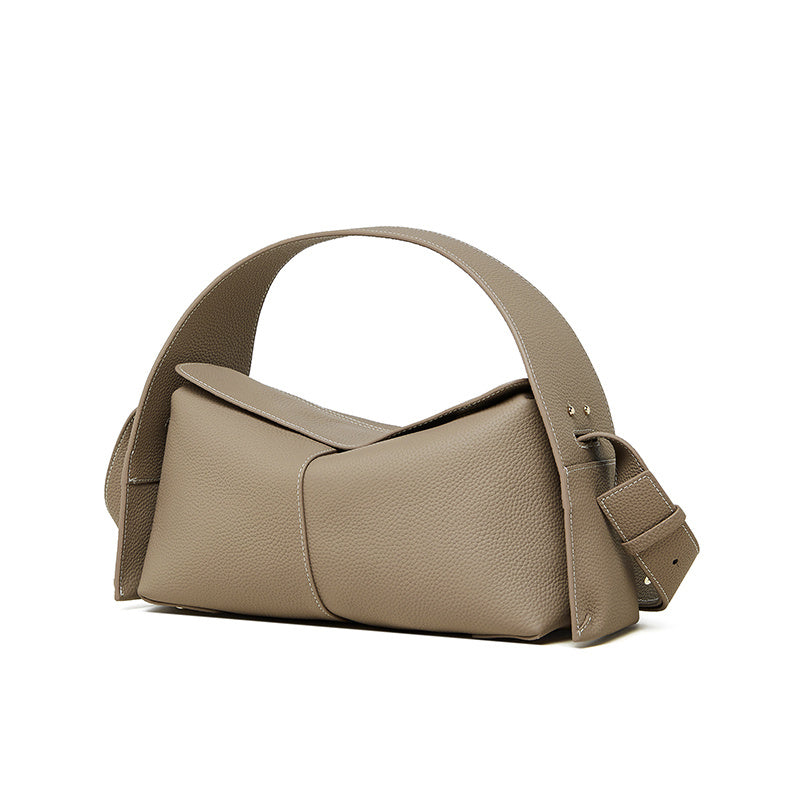 Aria Wide-Strap Shoulder Bag