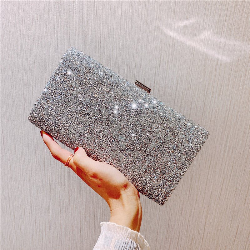 Selene Noir Midnight Spark Clutch