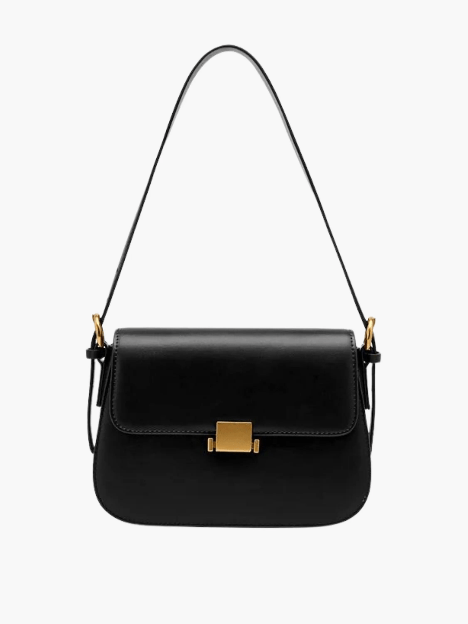 Brown Structured Shoulder Bag – Refined Elegance with Modern Sophistication