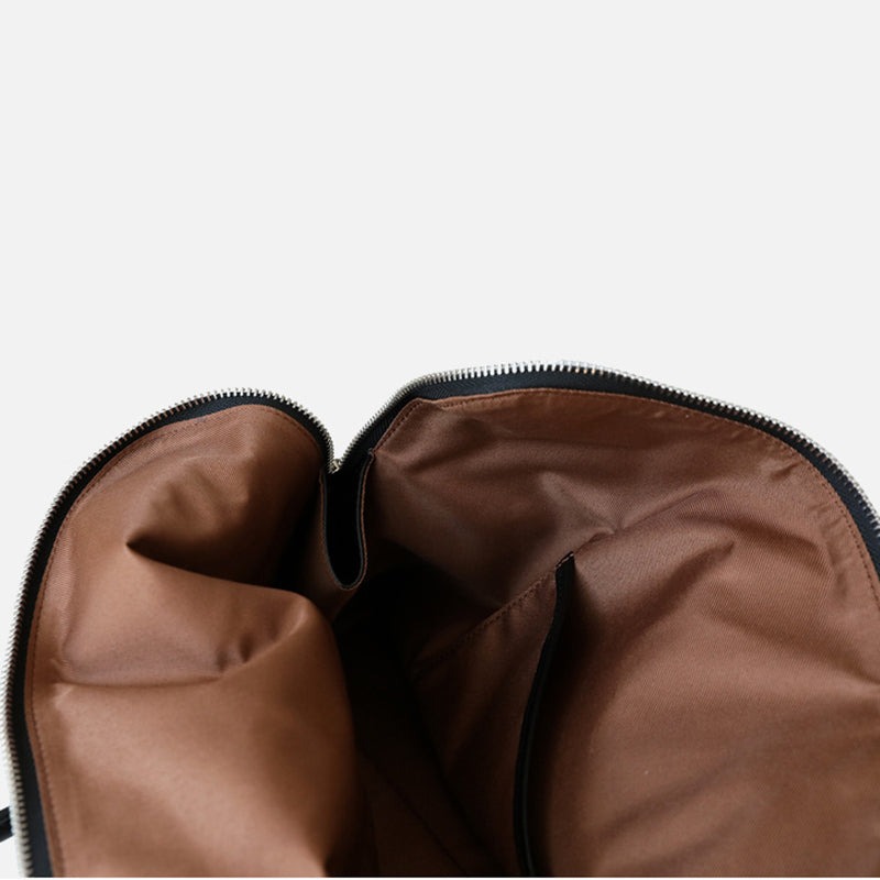 Clara Coffee Brown Leather Tote