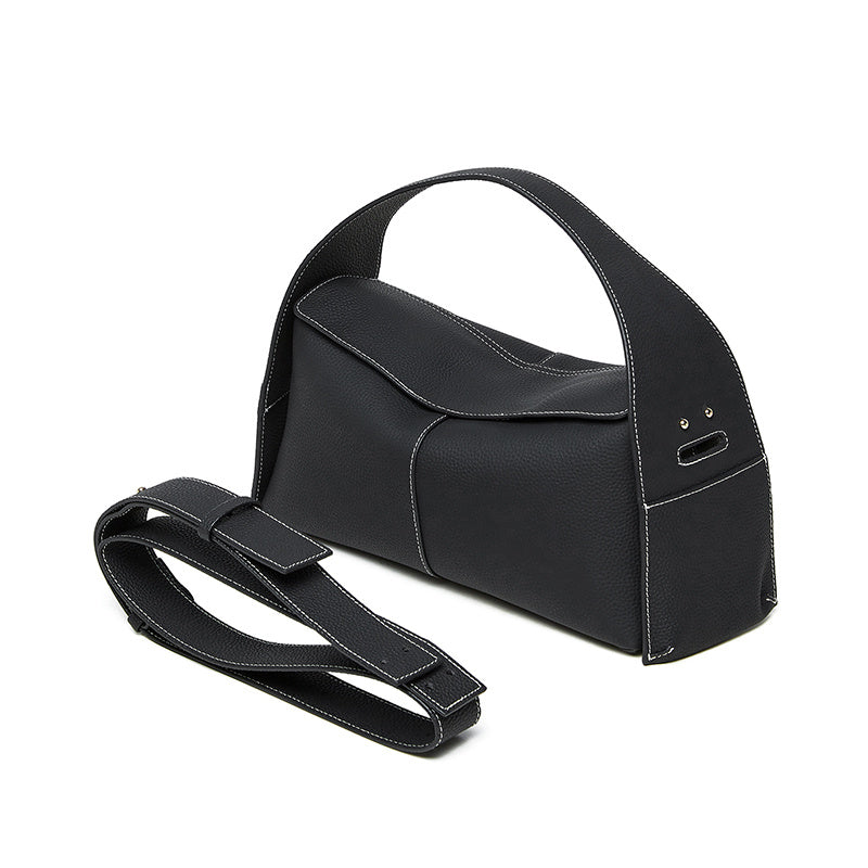 Aria Wide-Strap Shoulder Bag
