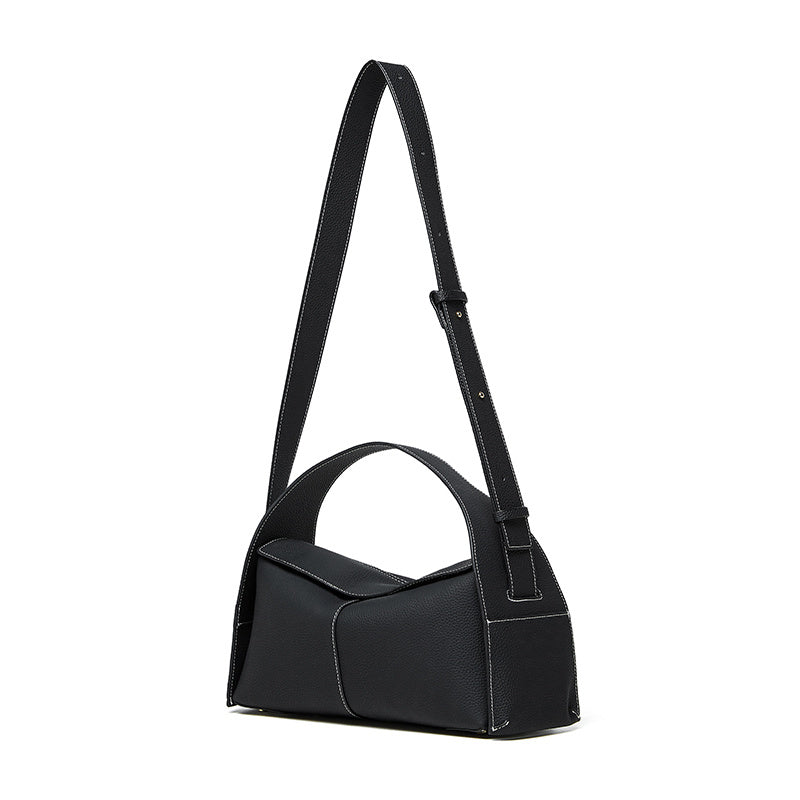 Aria Wide-Strap Shoulder Bag