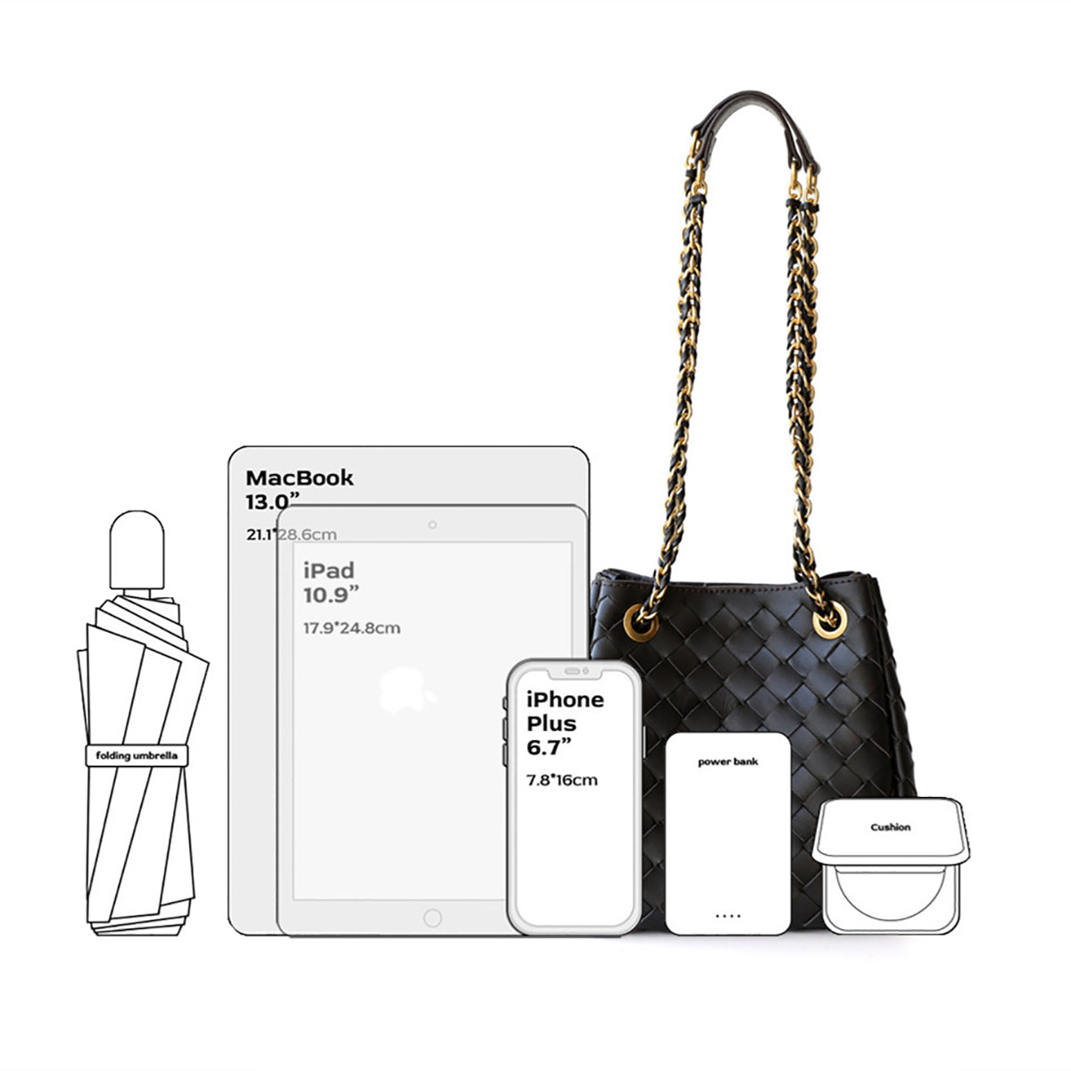 The Elara Woven Tote