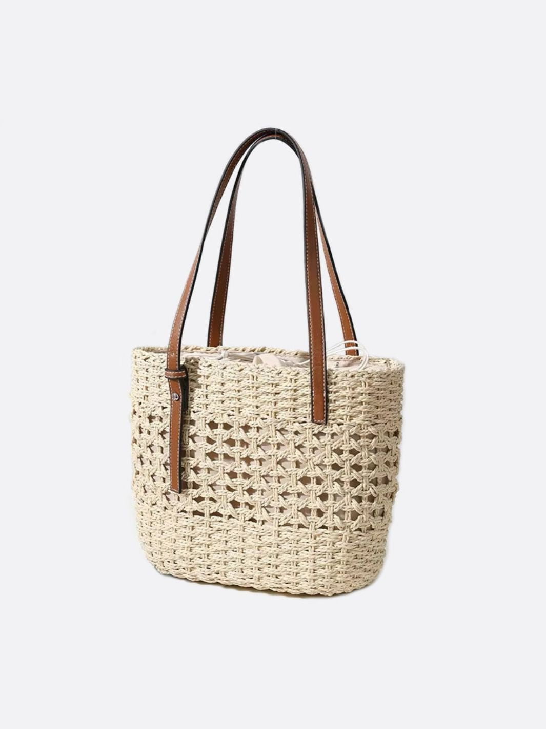 Solea Woven Straw Tote Bag
