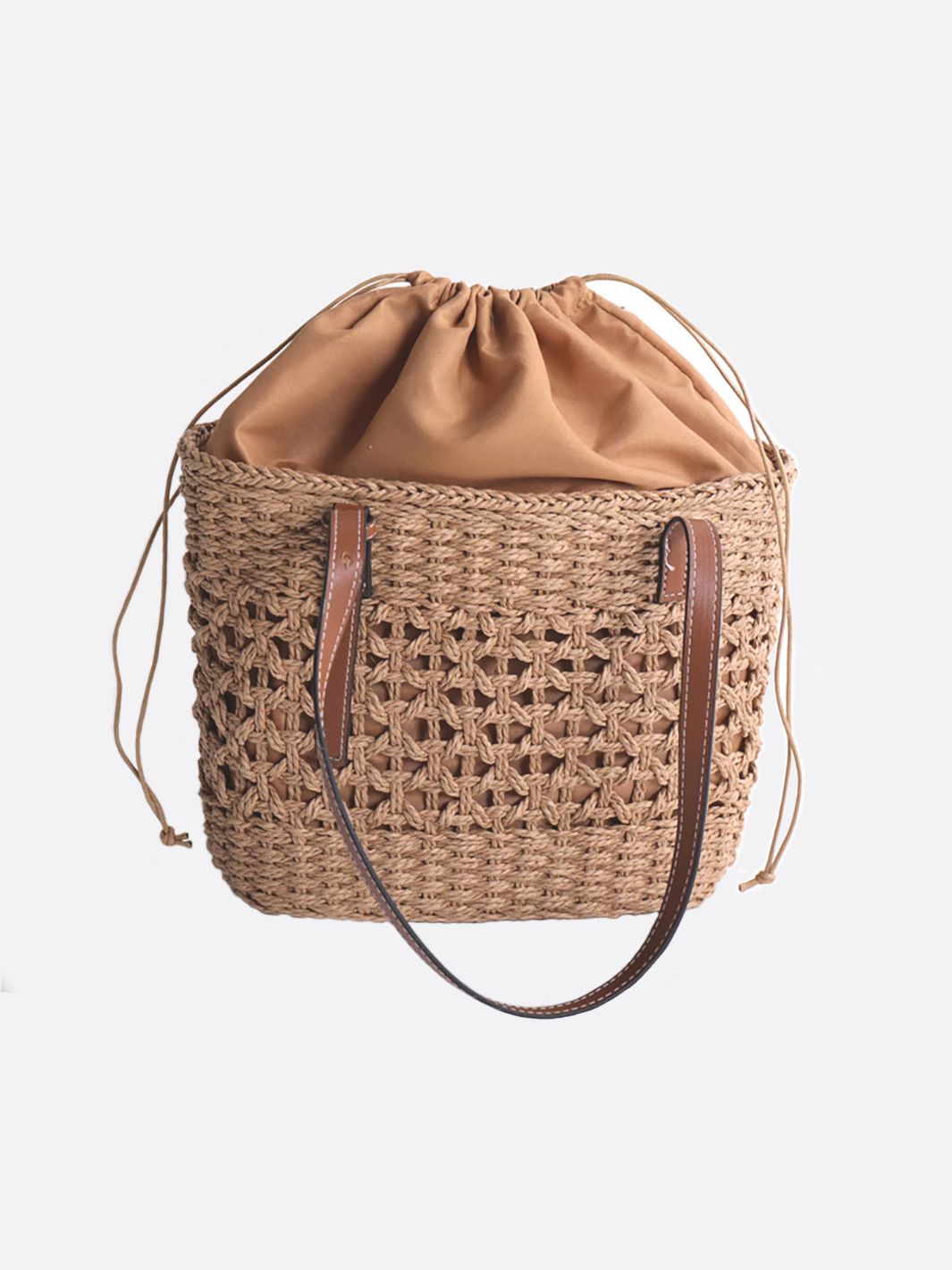 Solea Woven Straw Tote Bag