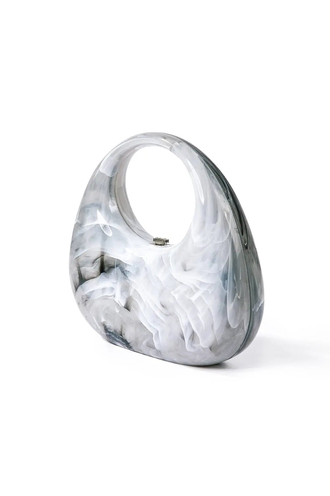 Celeste Sculptural Acrylic Clutch