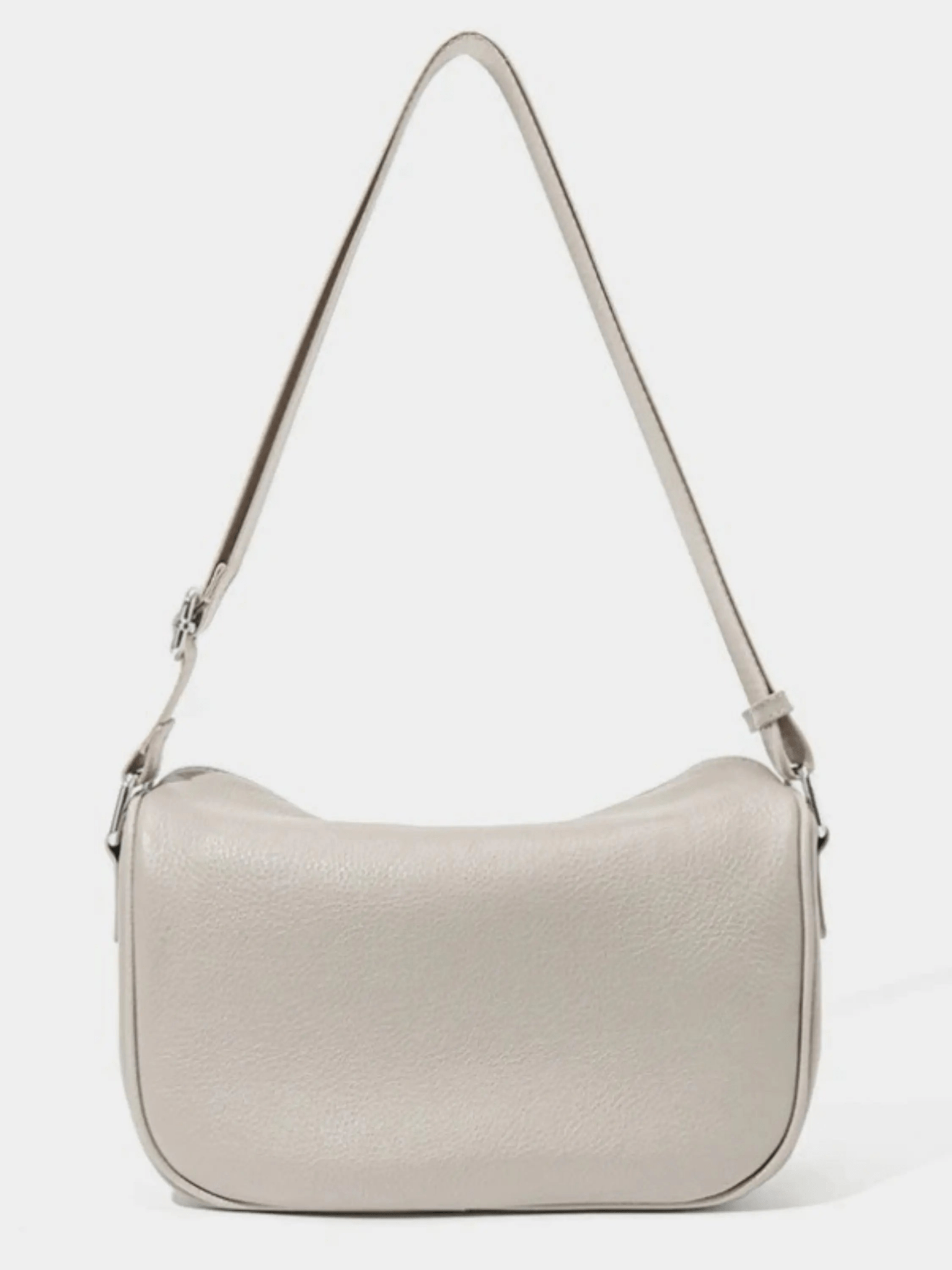 Celeste Chain Shoulder Bag – Elegant Gray