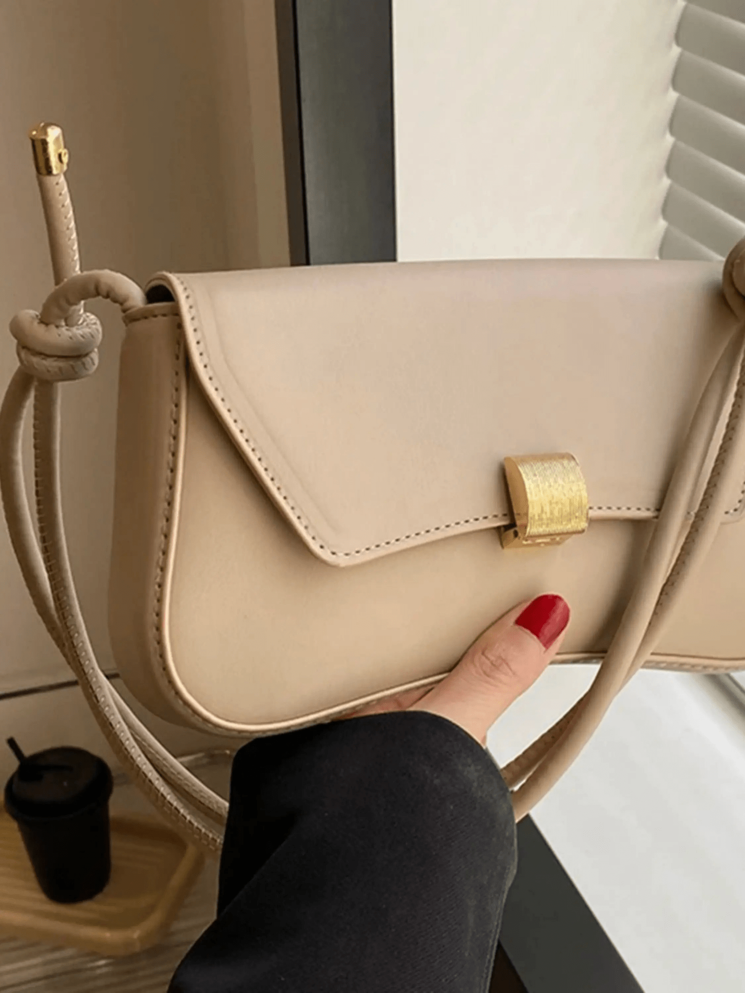 Aria Mini Shoulder Bag – Ivory Cream