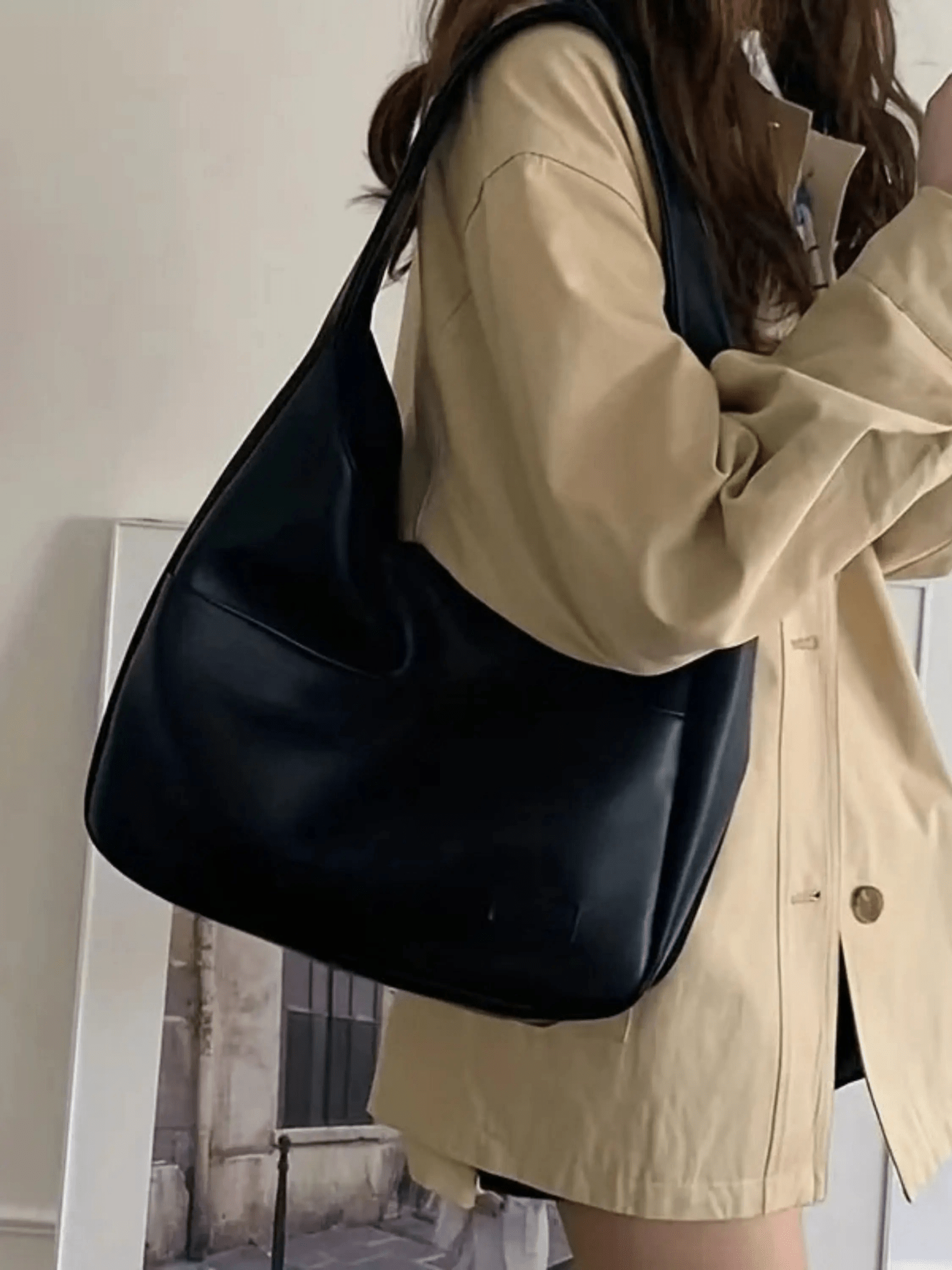 Elise Minimalist Shoulder Tote