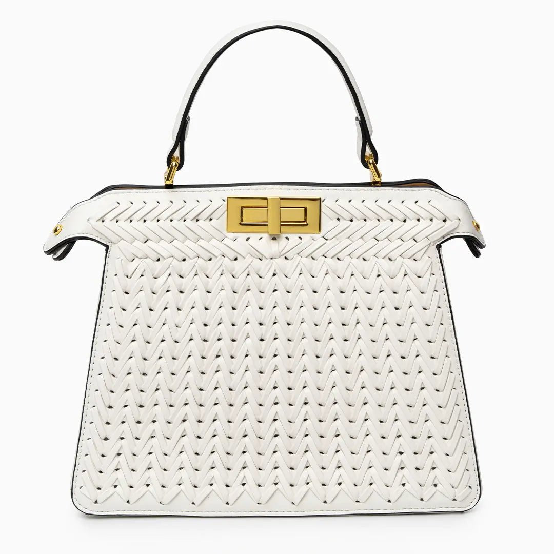Estelle Timeless Woven Handbag