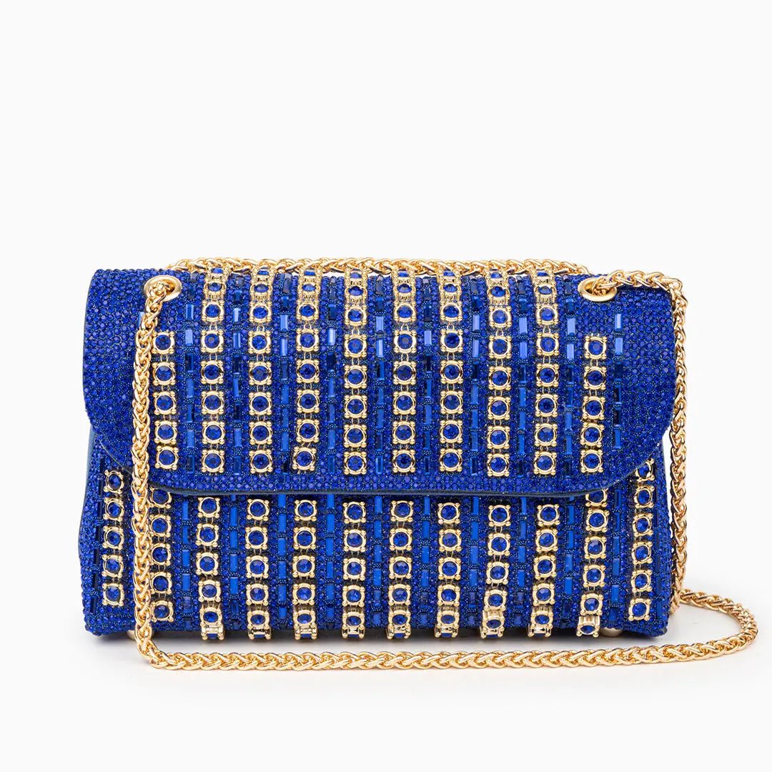 The Elara Crystal Clutch