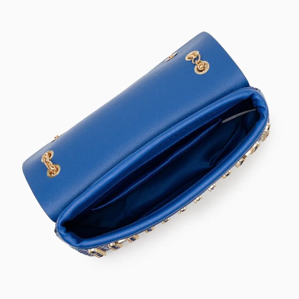 The Elara Crystal Clutch