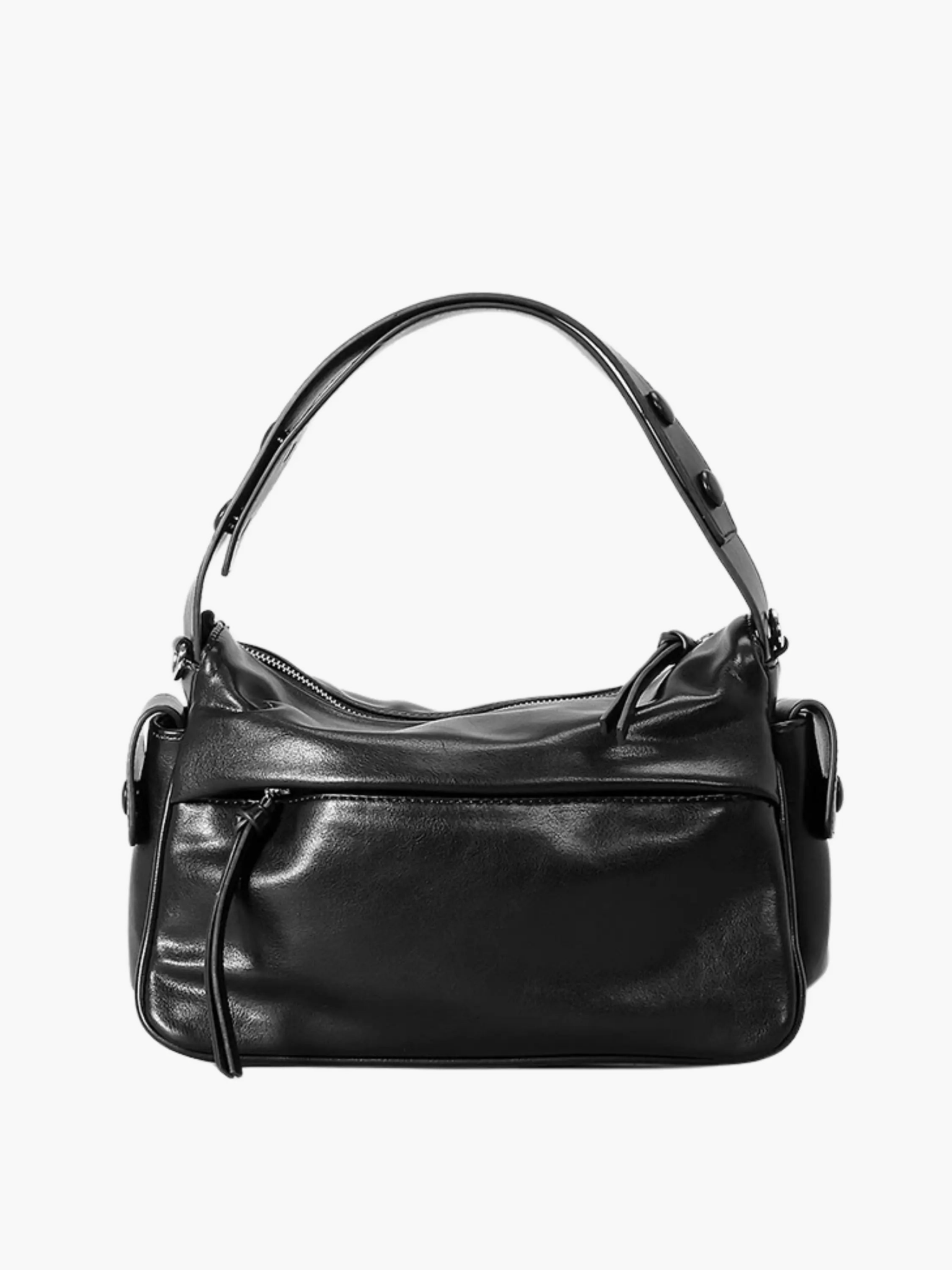 Classic Green Shoulder Bag – Everyday Elegance with Spacious Design