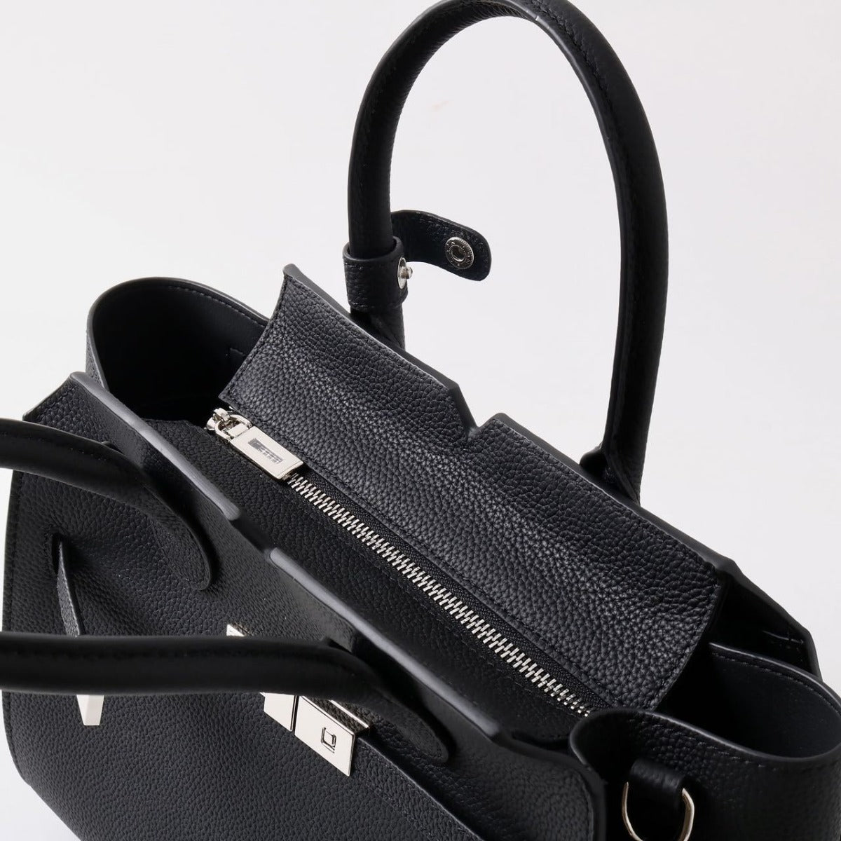 Isabella Apricot Leather Satchel