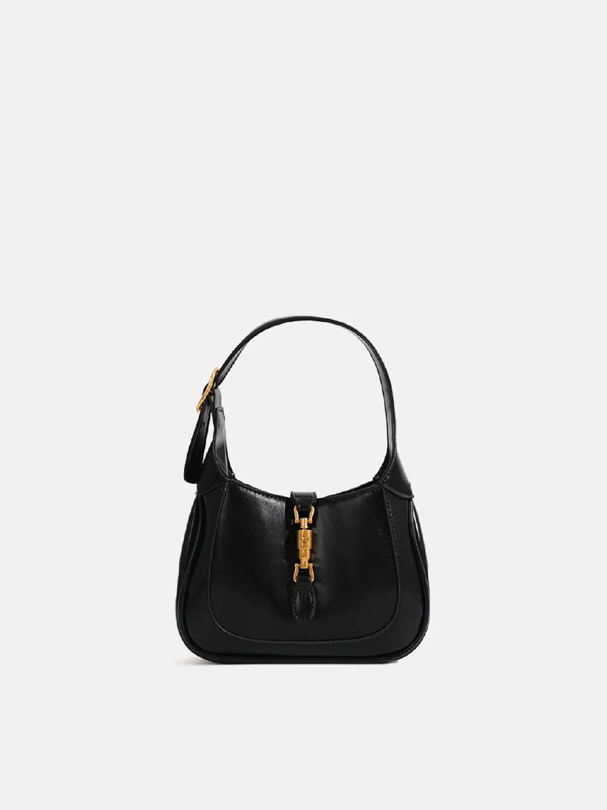 Lily – Elegant Mini Shoulder Bag with Buckle Detail