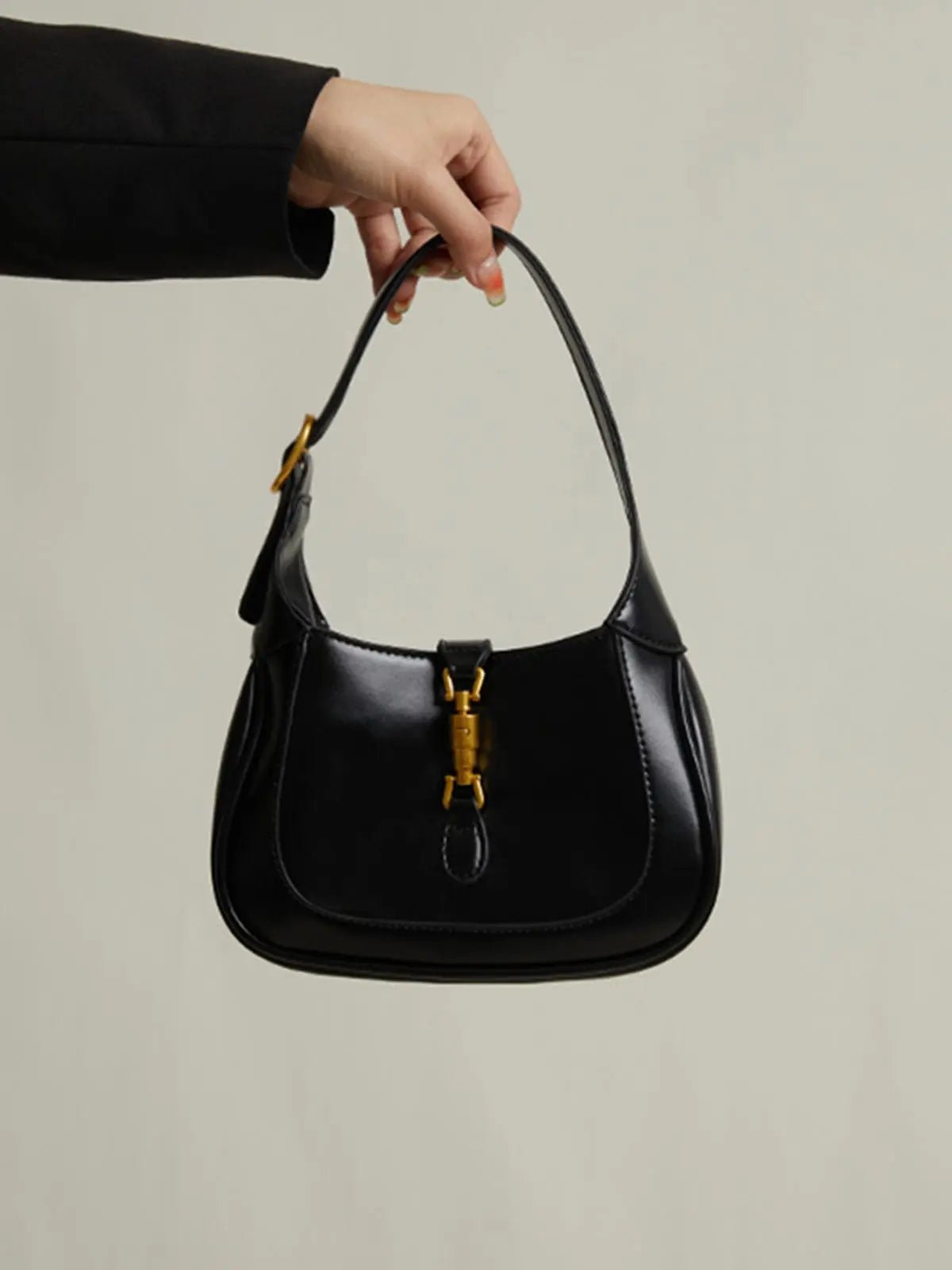 Lily – Elegant Mini Shoulder Bag with Buckle Detail