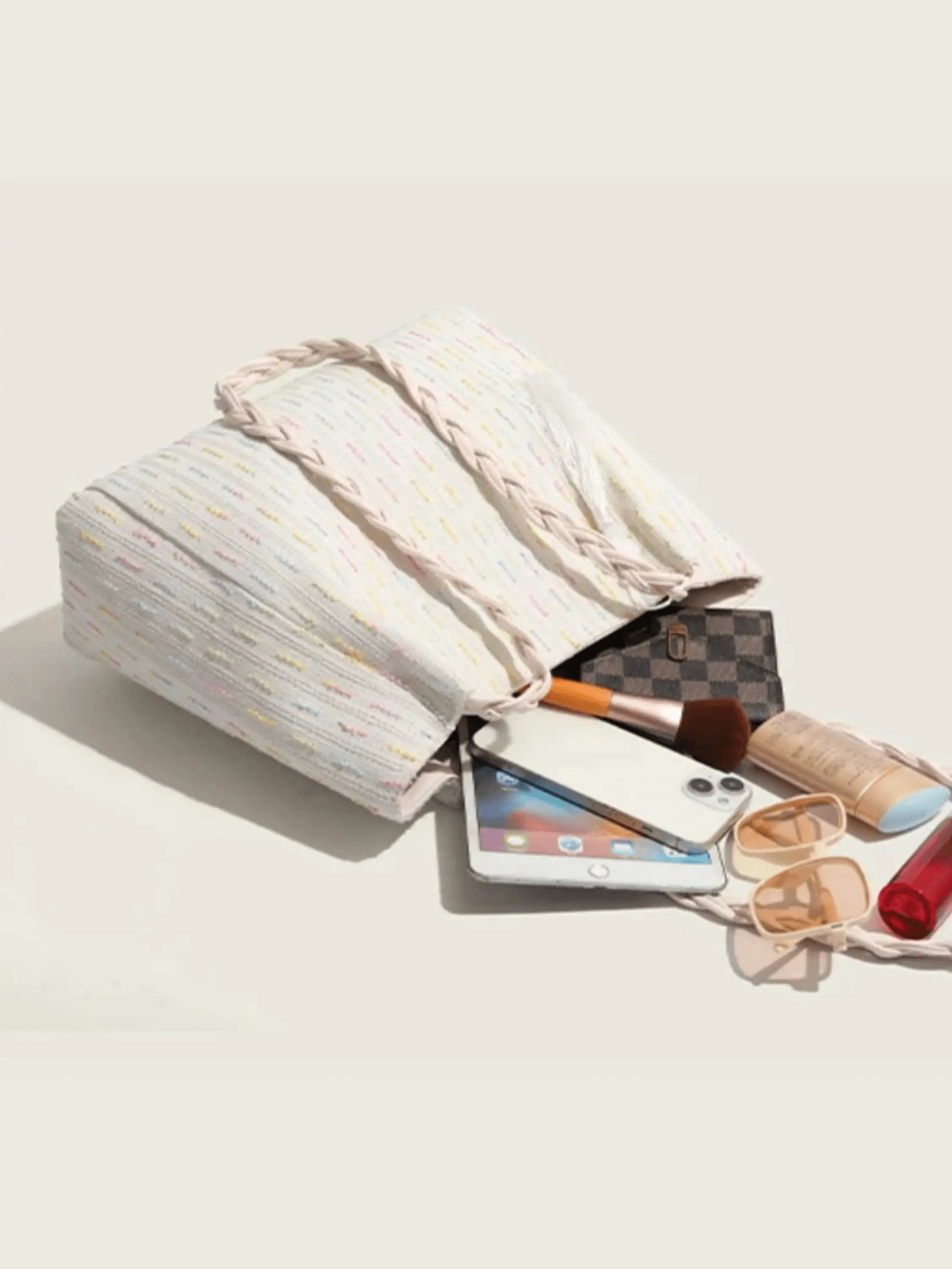 Lou – Stylish Woven Tote Bag