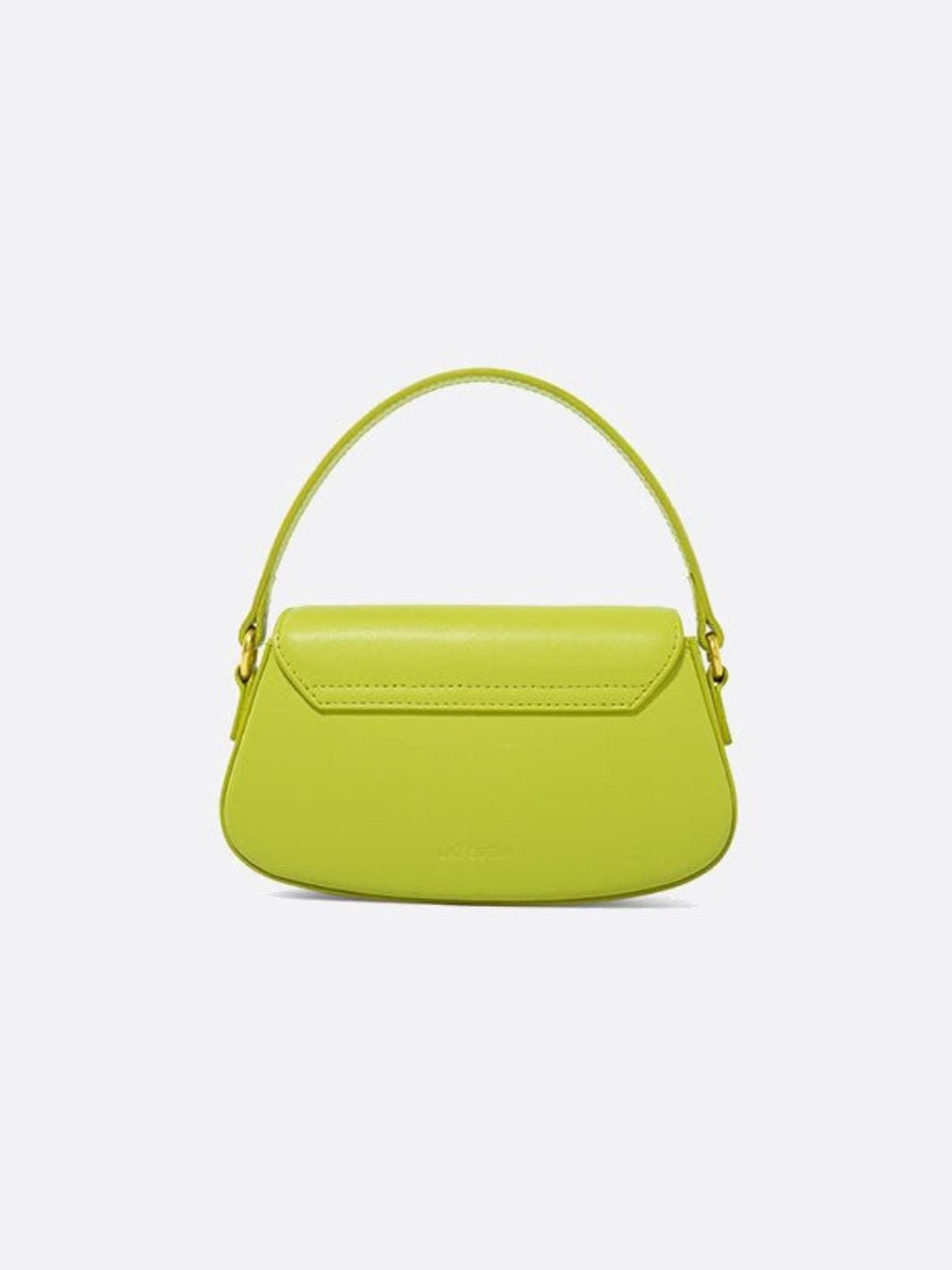 Ava – Bold Mini Shoulder Bag in Lime Green