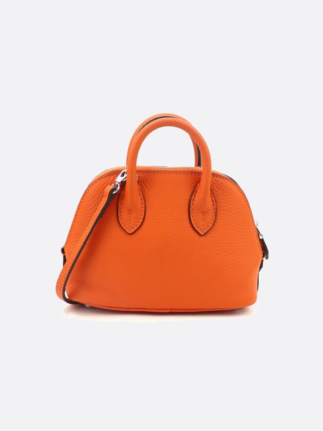 Isolde | Mini Brown Leather Satchel – Compact & Elegant