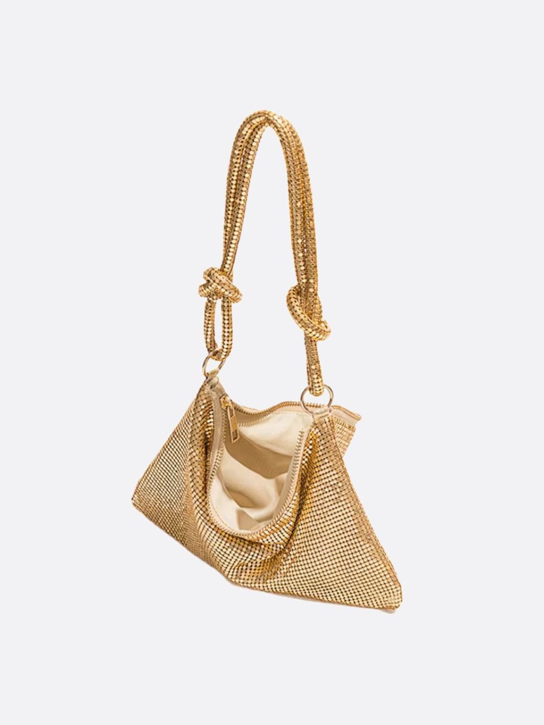 Golden Evening Shoulder Bag – Glamour with a Modern Edge