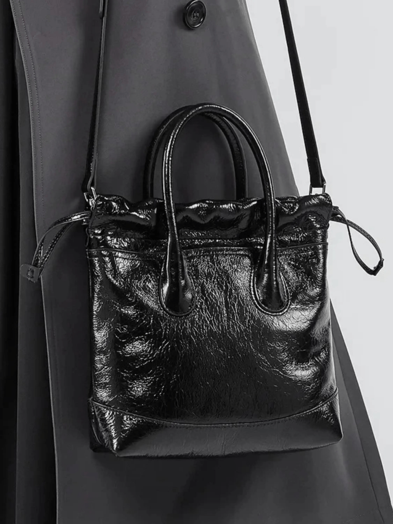 Polly Glossy Tote Bag