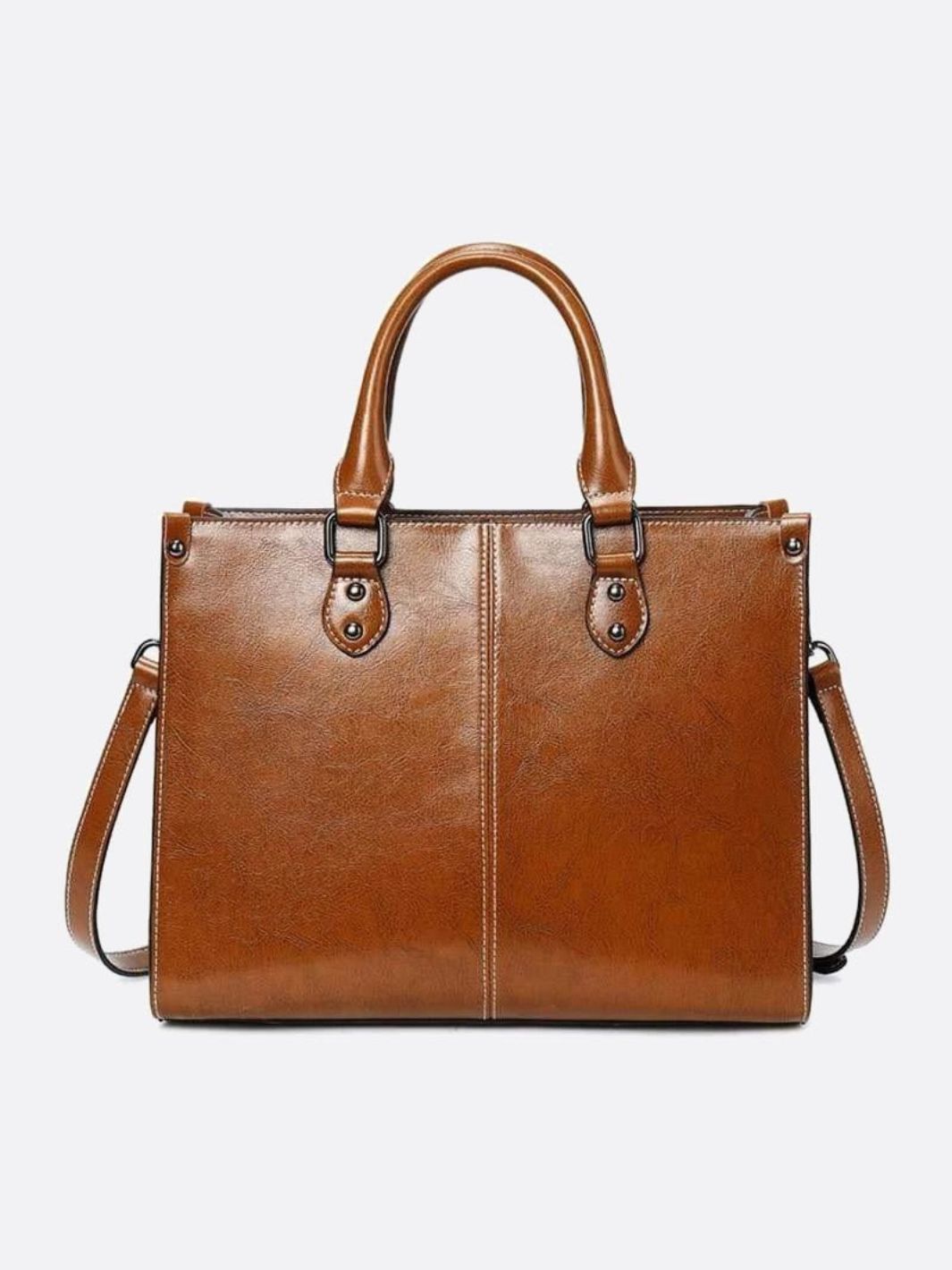 Clara Vintage Leather Tote