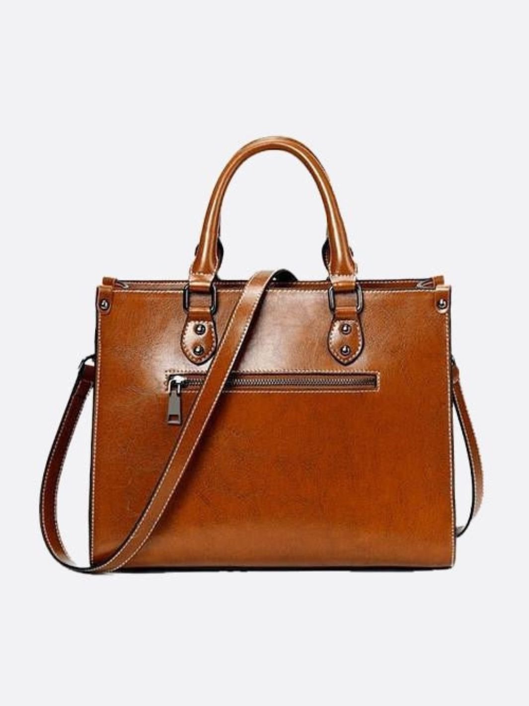 Clara Vintage Leather Tote