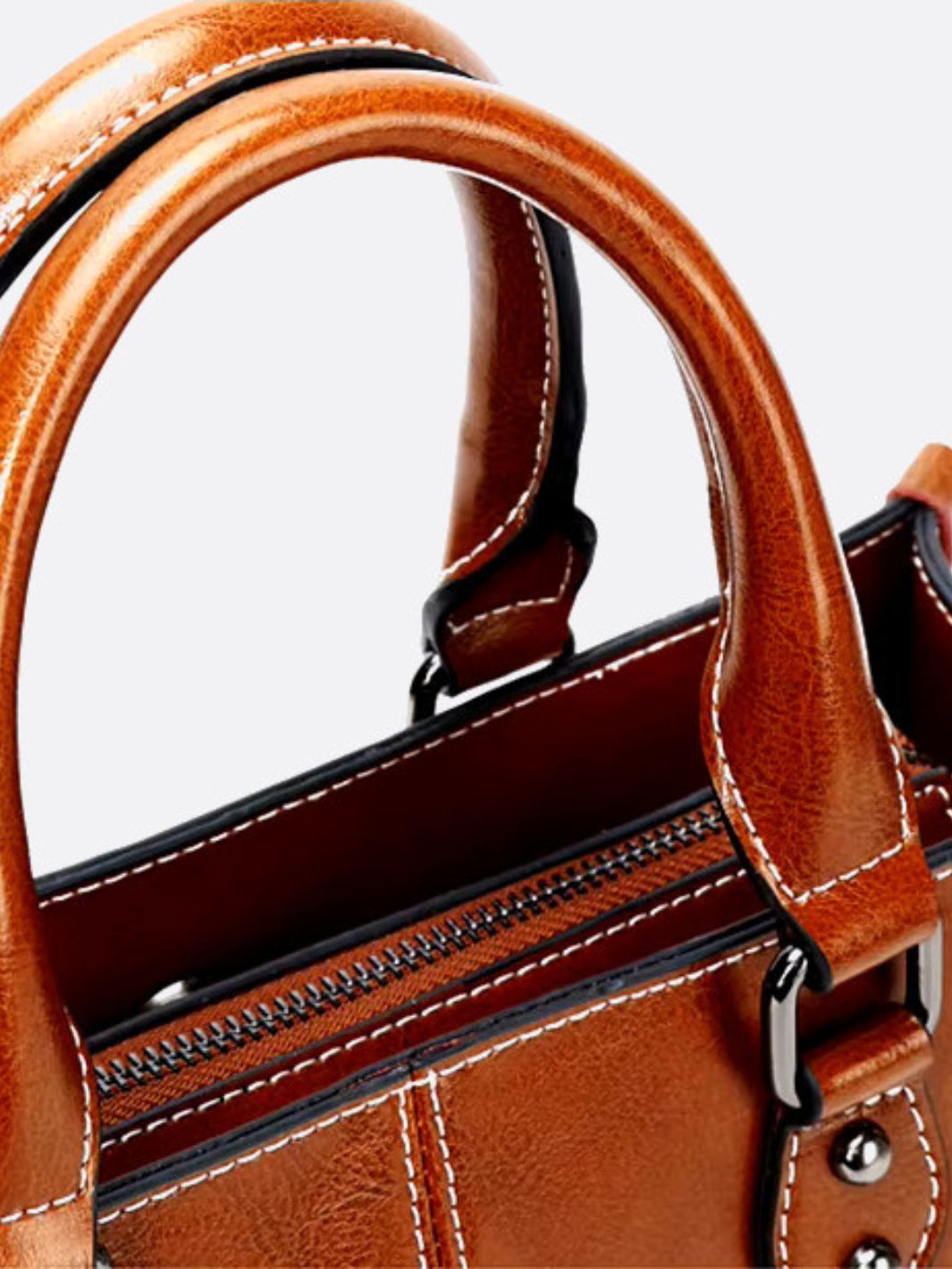 Clara Vintage Leather Tote