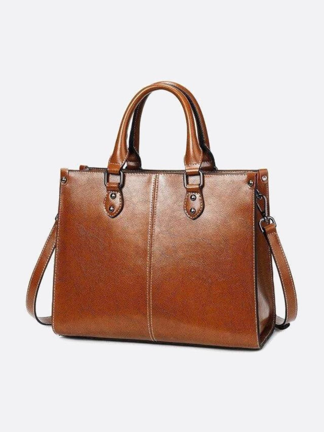 Clara Vintage Leather Tote