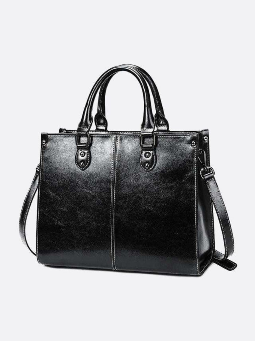 Clara Vintage Leather Tote