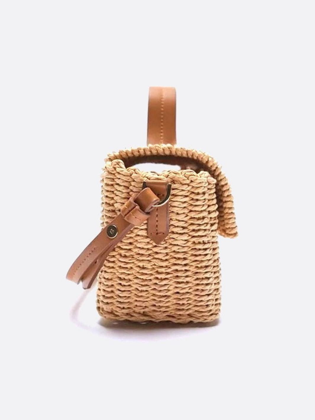 The Solara Woven Satchel