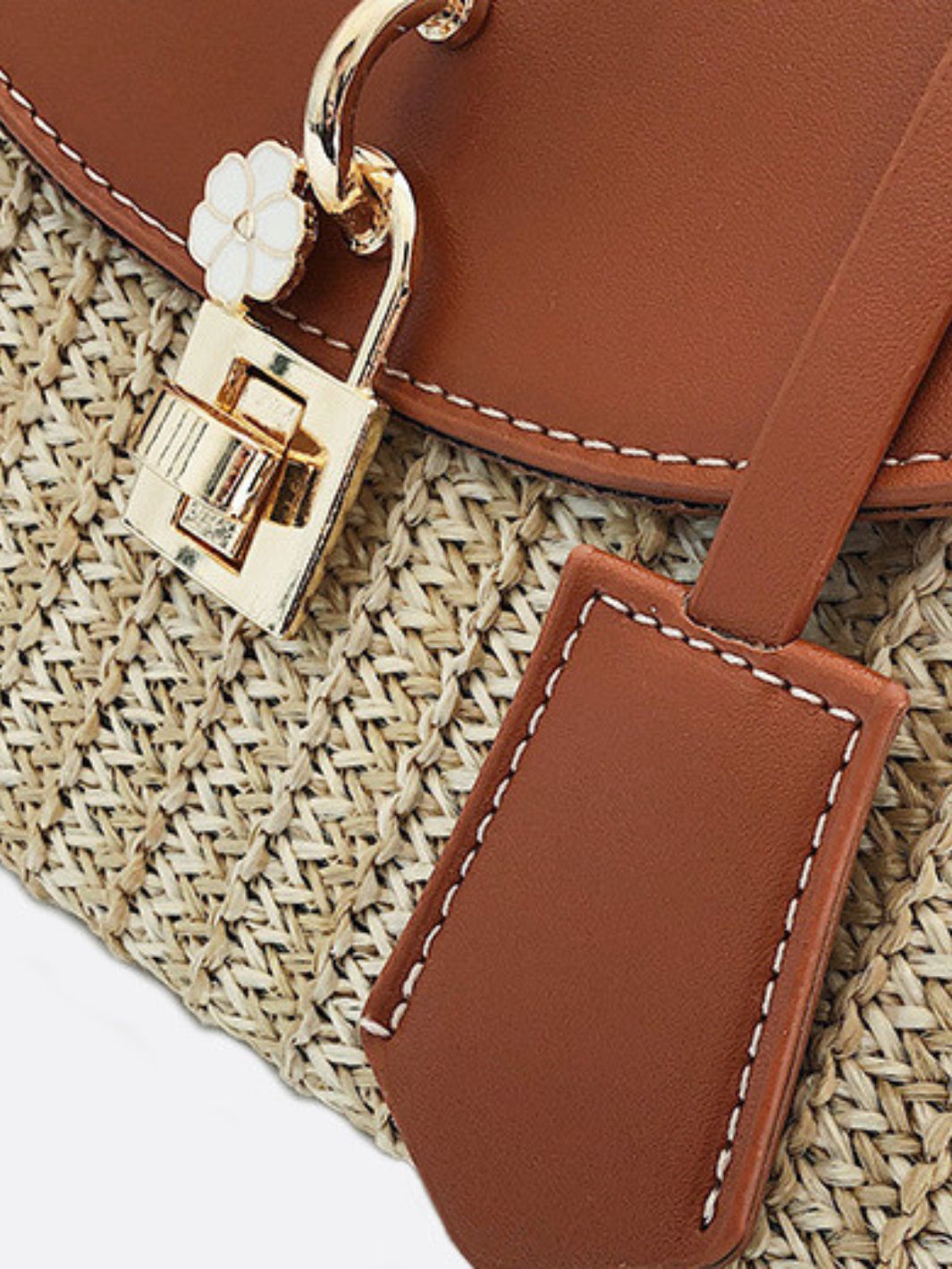 Sophia Structured Woven Handbag – Effortless Elegance Meets Modern Chic