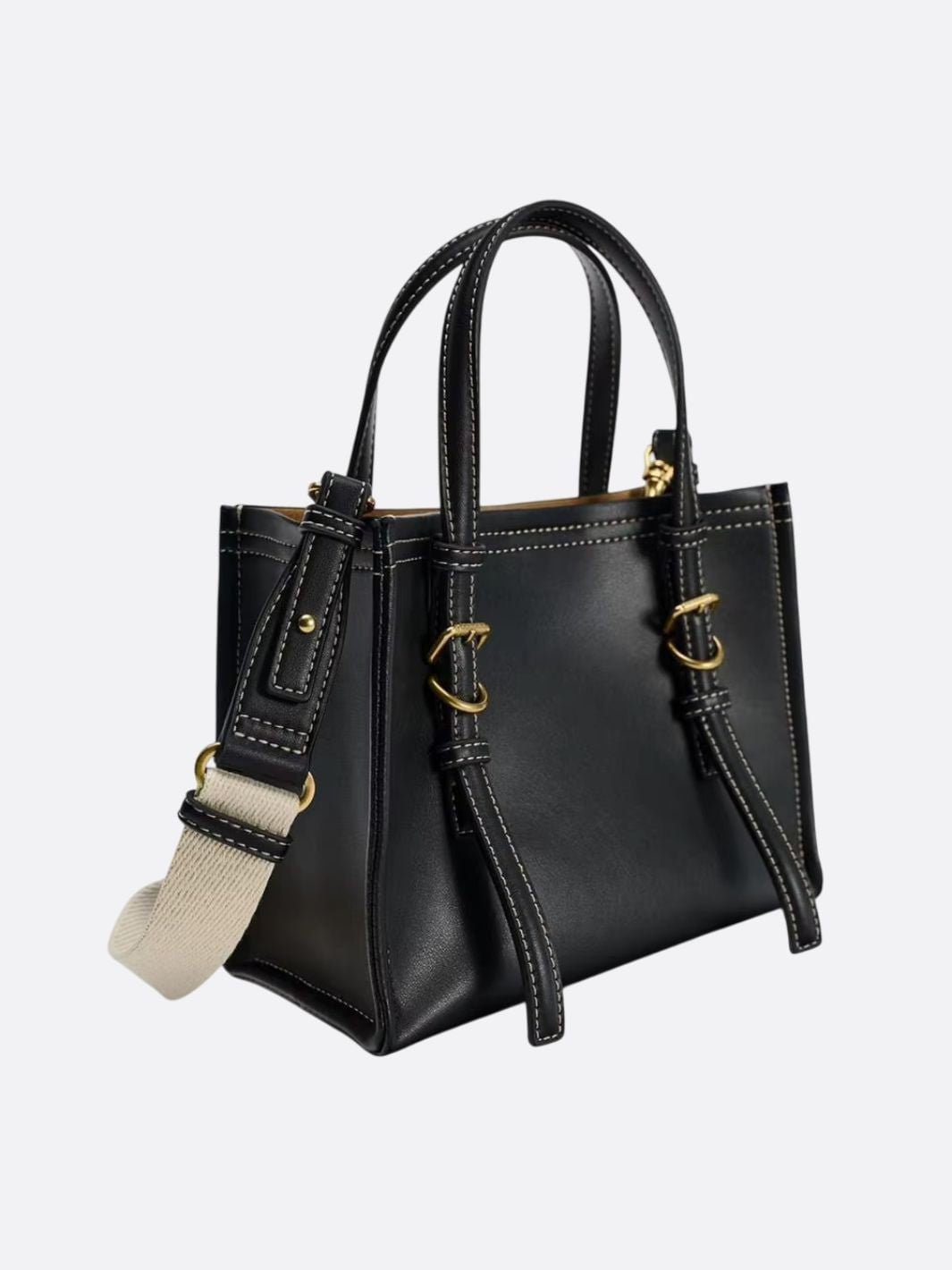 Isolde | Camel Leather Tote Bag – Structured & Versatile