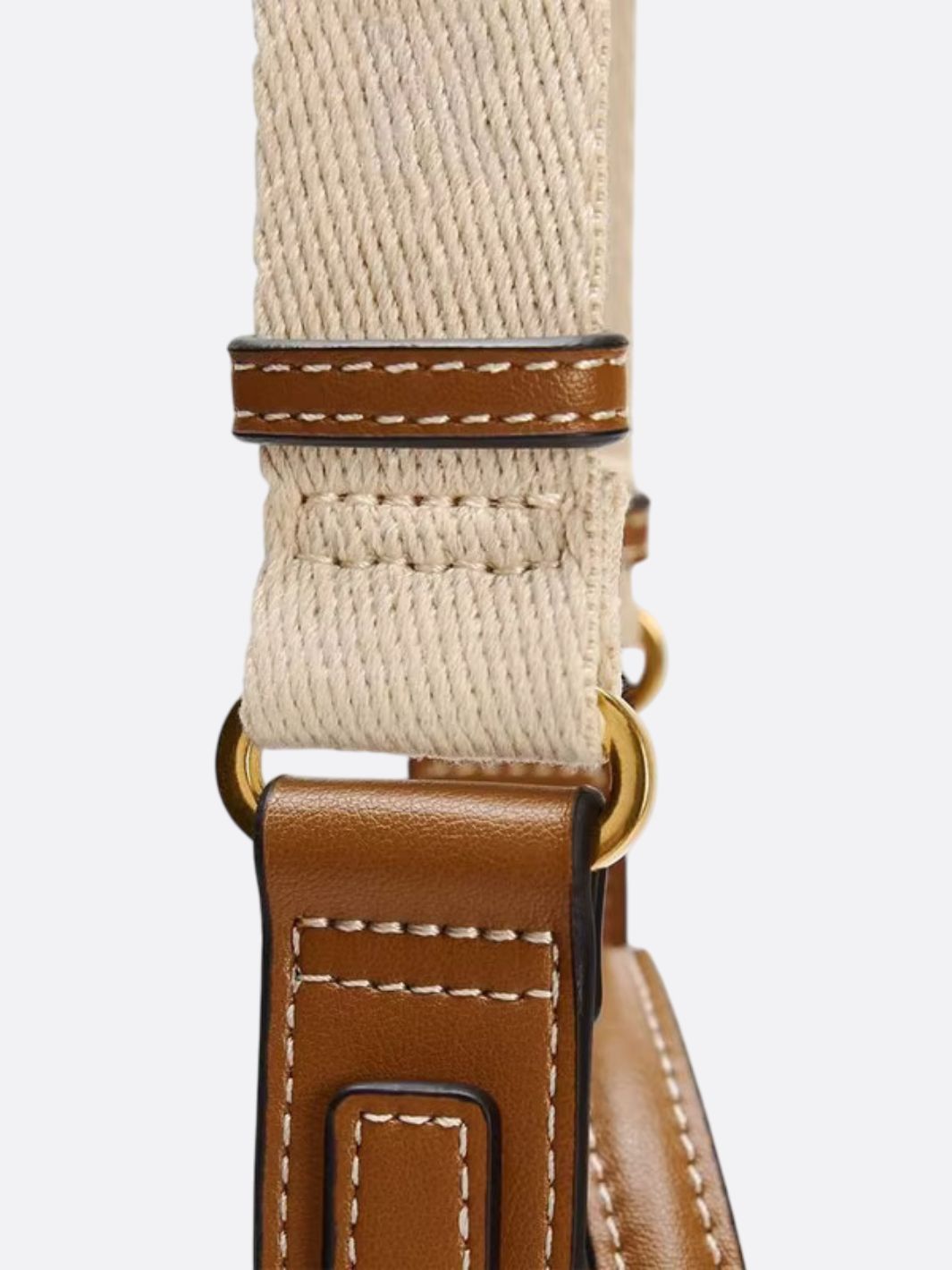 Clara | Canvas & Leather Tote Bag – Chic Everyday Essential