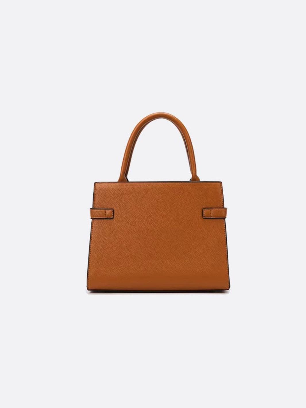 Camille Camel Trapeze Handbag