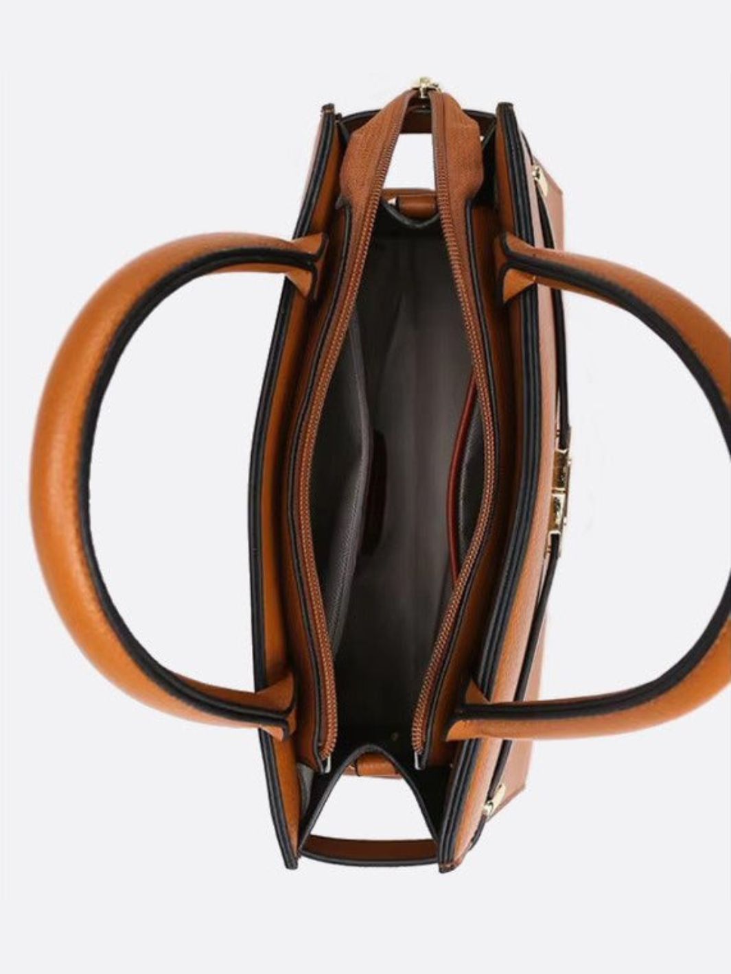 Camille Camel Trapeze Handbag