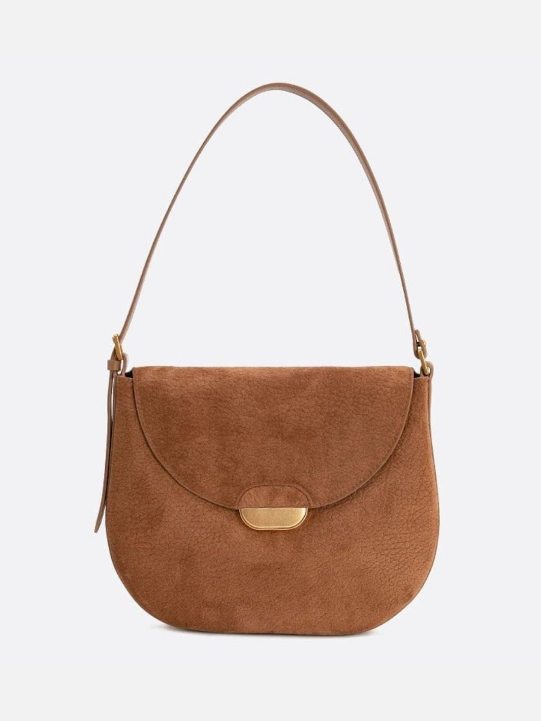 Clara – Suede Leather Shoulder Bag
