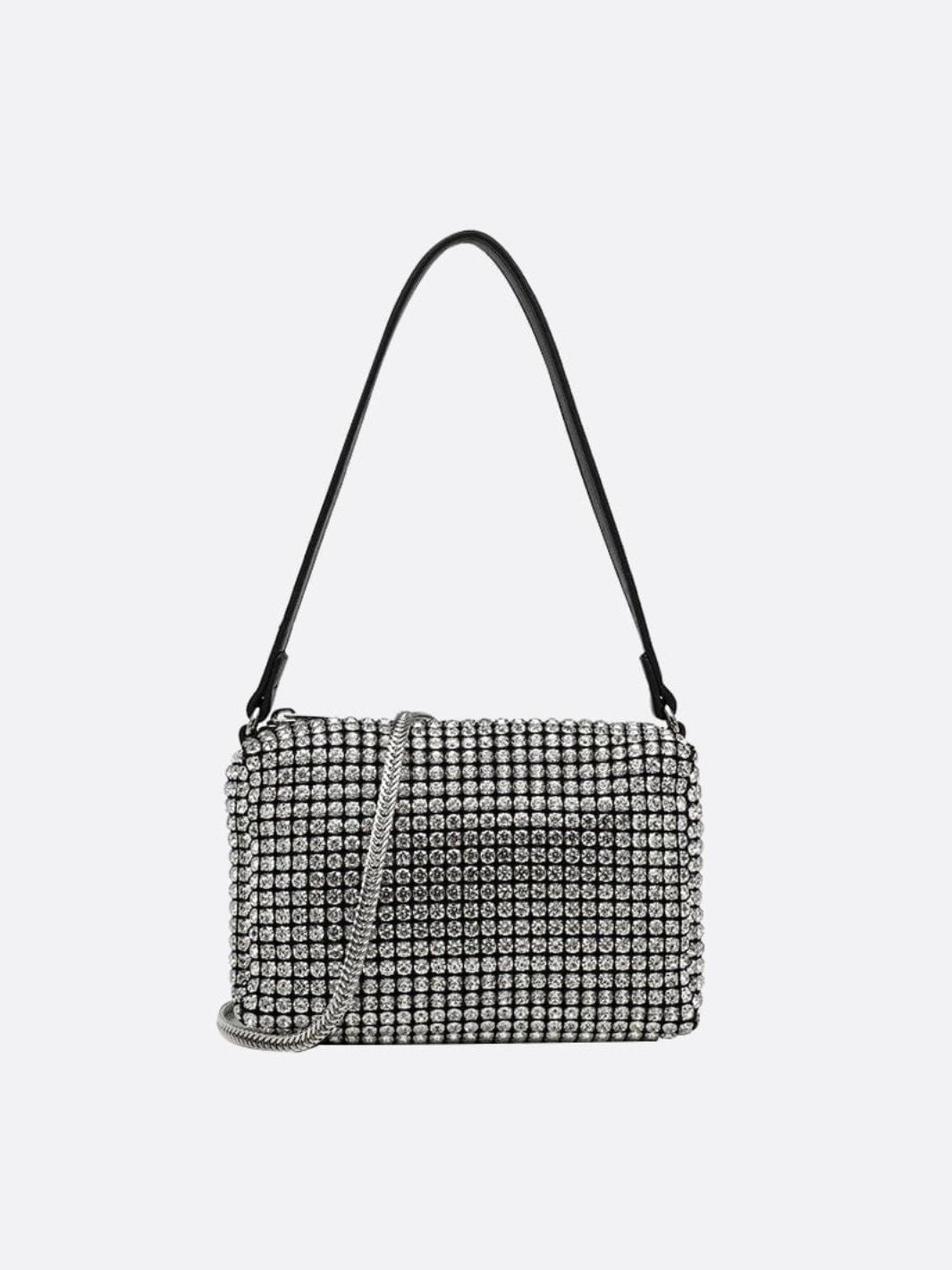 Stella – Crystal-Embellished Shoulder Bag