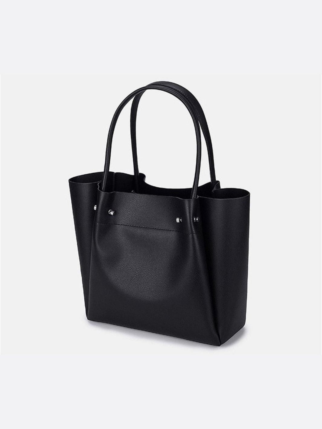 Sophia Classic Black Tote Bag