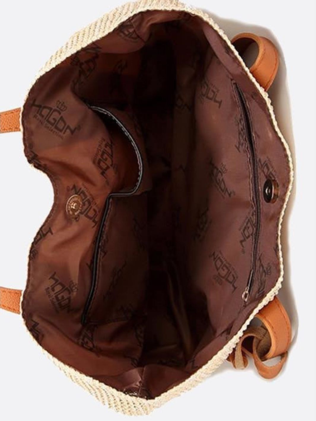 Isla Straw Tote Bag with Tassel Detail