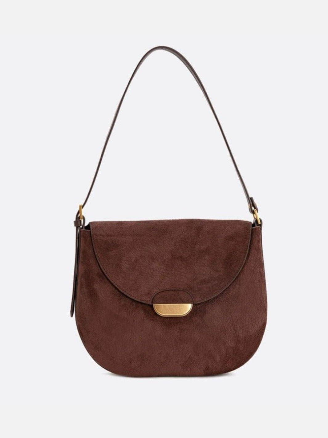 Clara – Suede Leather Shoulder Bag