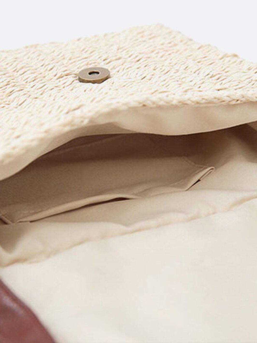 Natural Woven Shoulder Bag