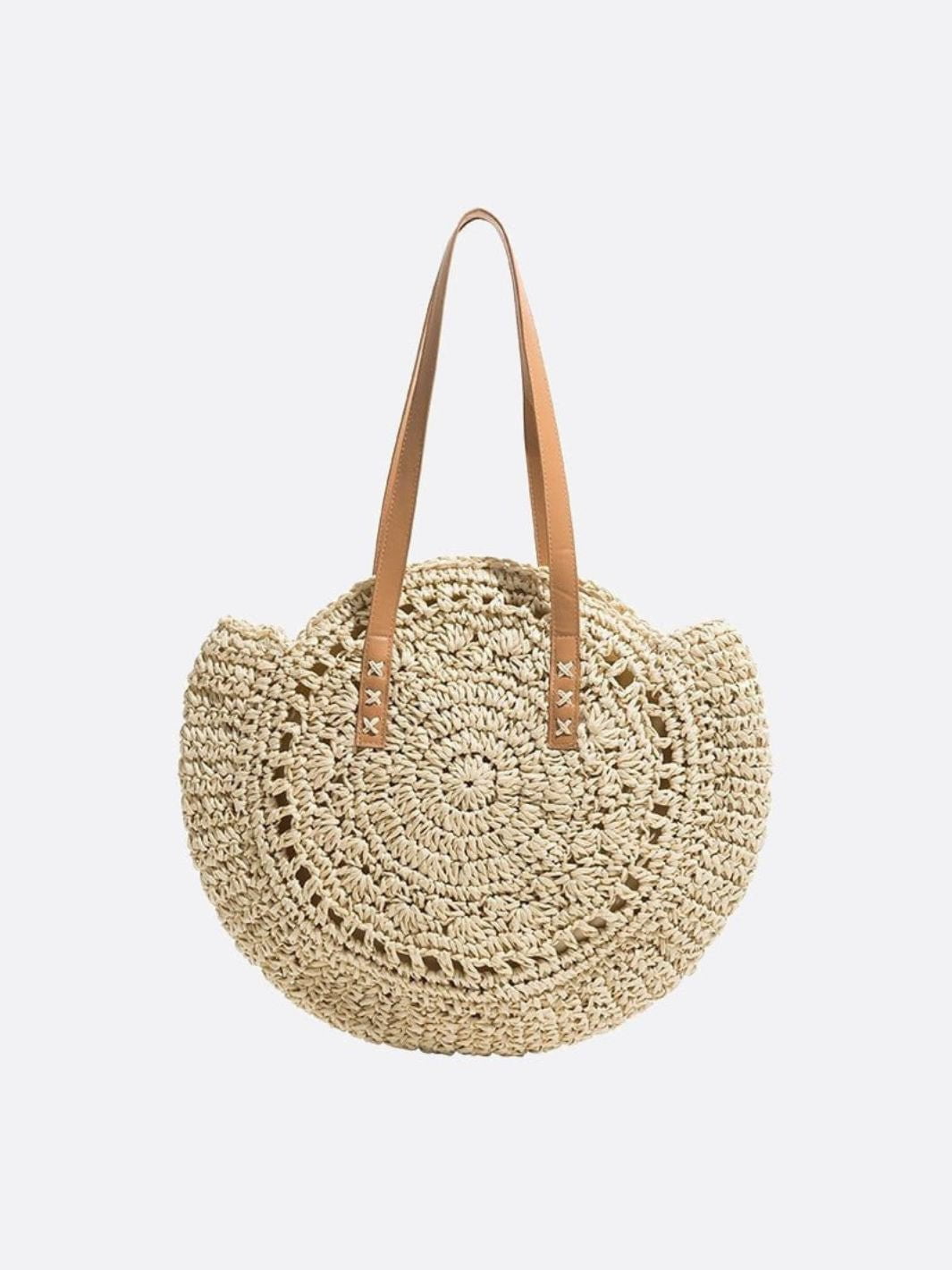 Sienna Crochet Straw Bag