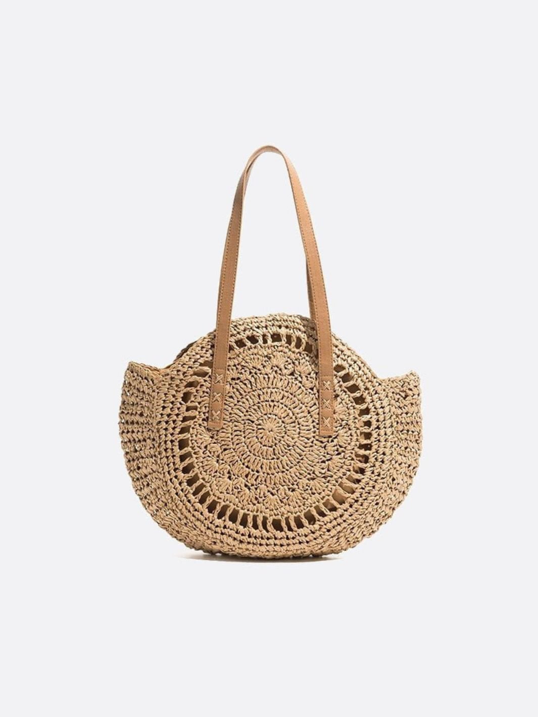 Sienna Crochet Straw Bag