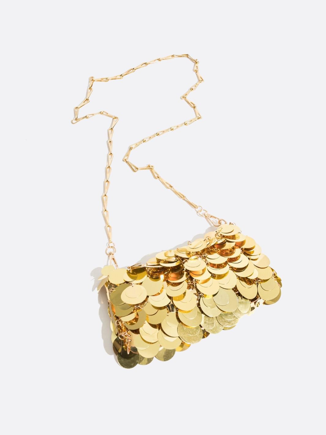 Luna Silver Sequin Party Bag