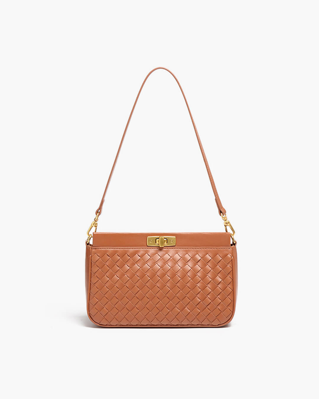 Beatrice – Woven Leather Shoulder Bag