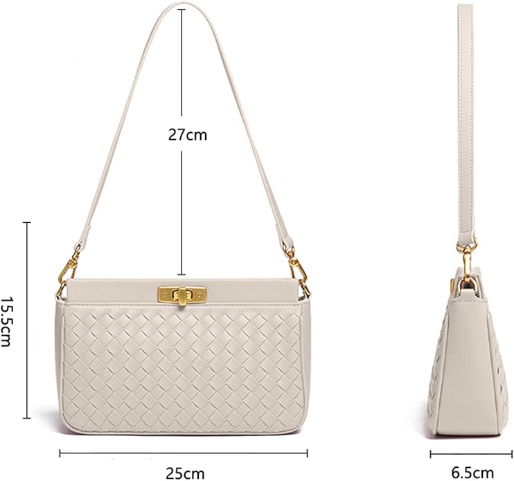 Beatrice – Woven Leather Shoulder Bag