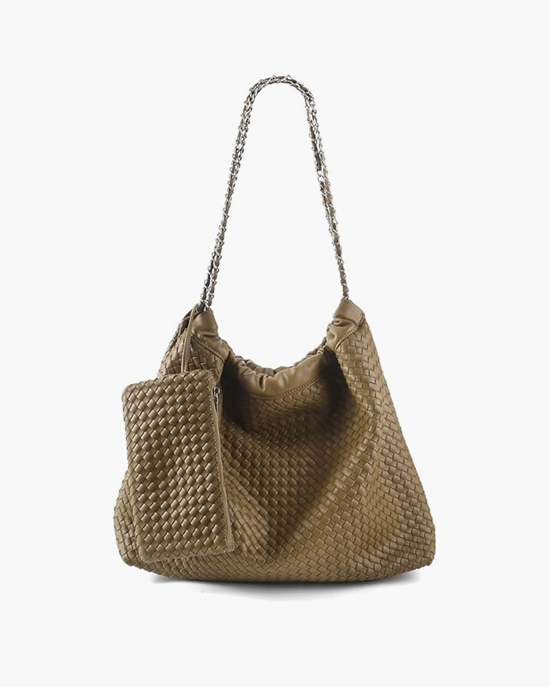 The Valeria Woven Shoulder Bag