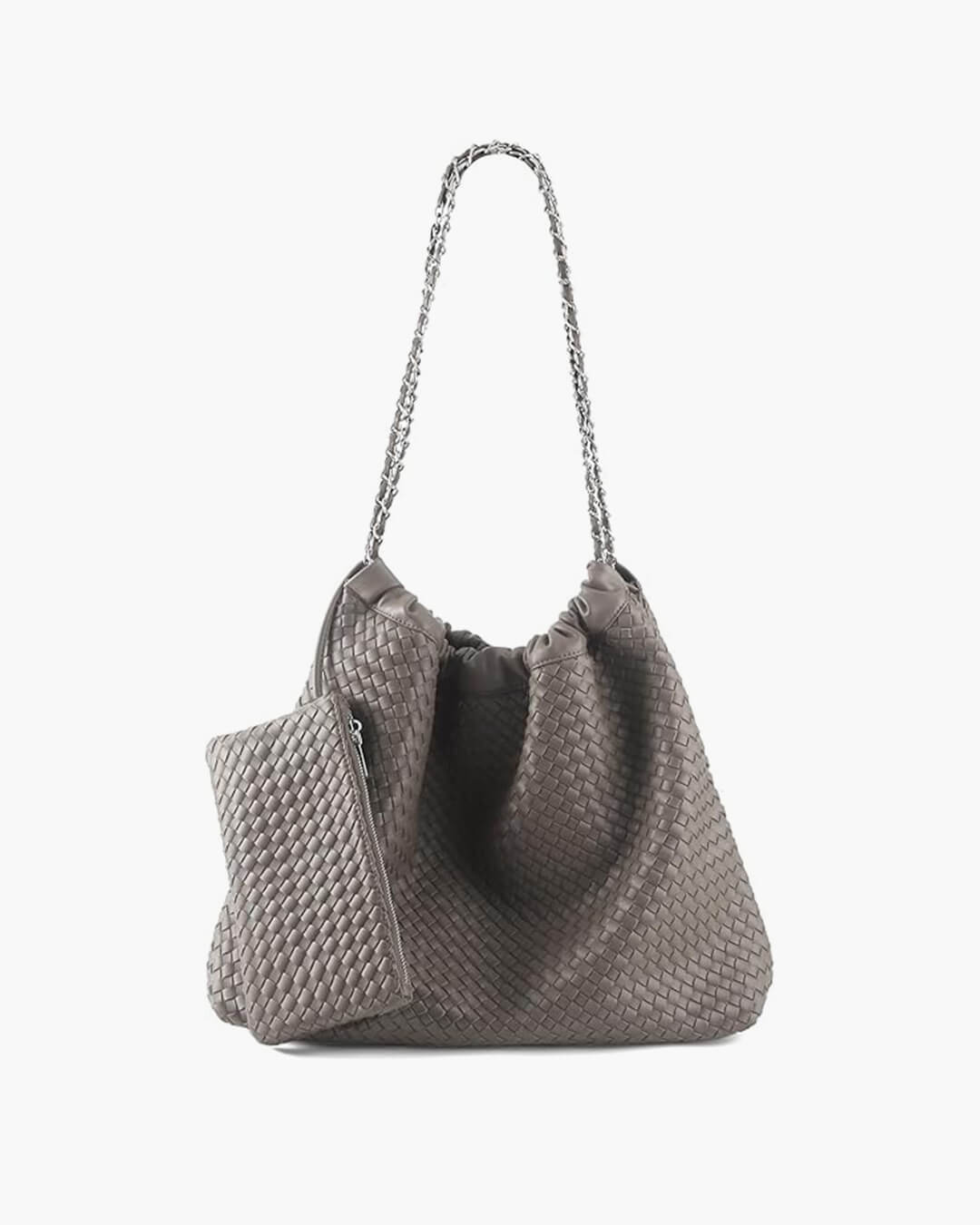 The Valeria Woven Shoulder Bag